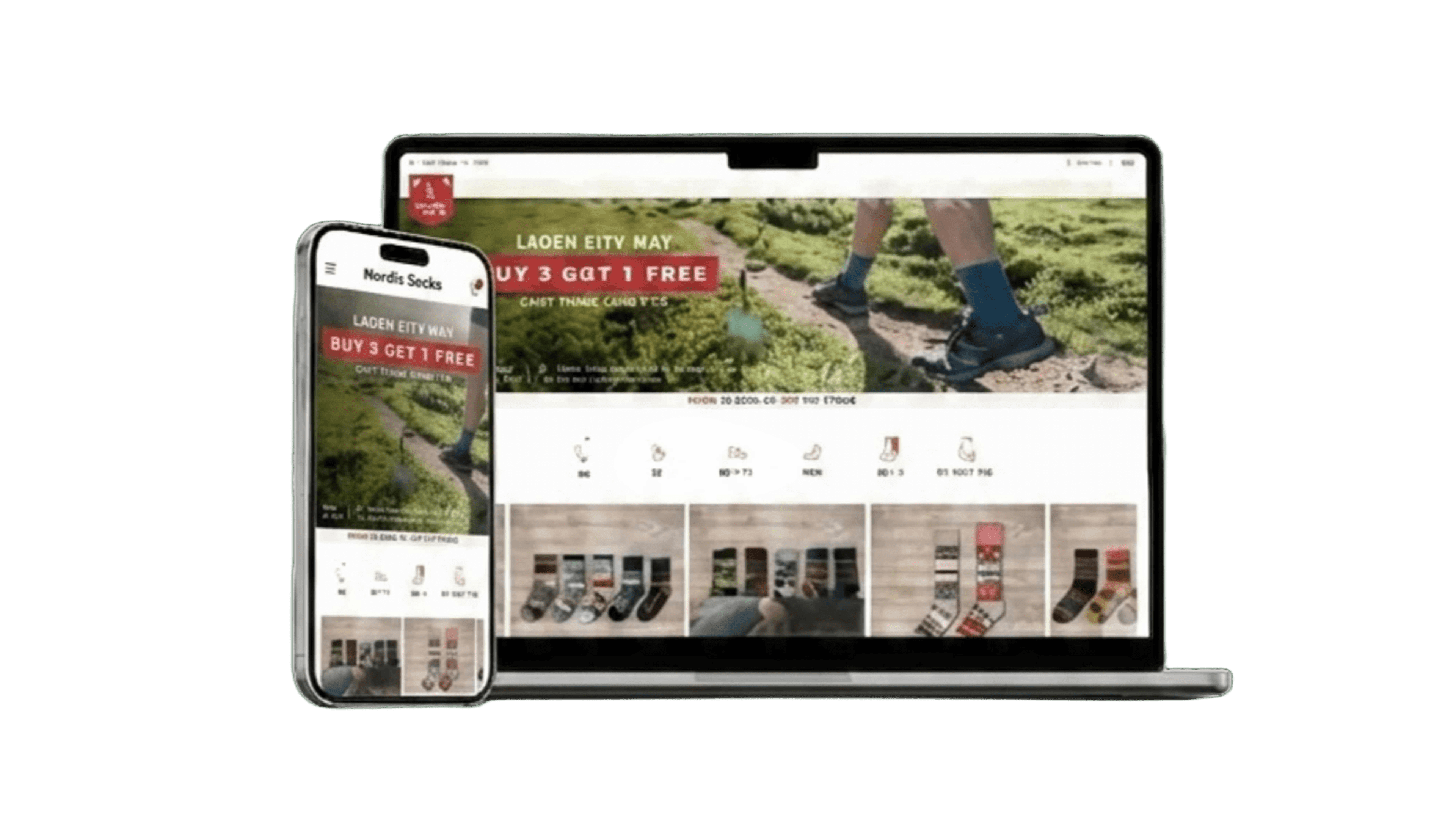 Nordic Socks | +28% Organic Traffic & Revenue Growth