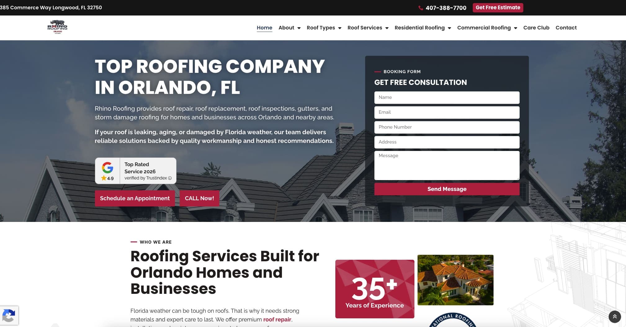 Rhino Roofing Orlando
